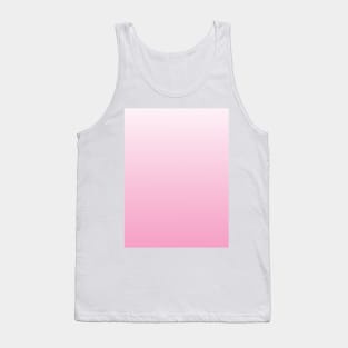 Light Pink to Dark Carnation Ombre Fade Sunset Gradient Tank Top